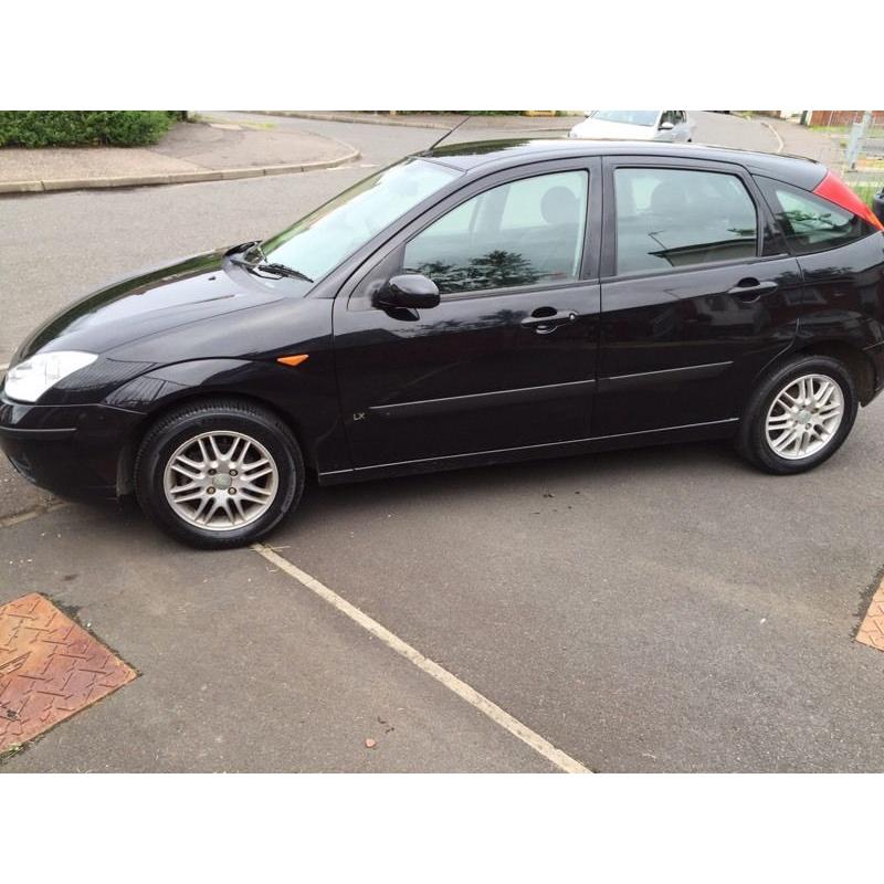 2003 Ford Focus 5 door. Immaculate. Condition for year !mot!new tyres!cheap runabout !