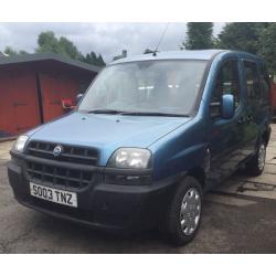 2003 Fiat Doblo SX Diesel, mpv, mini van?