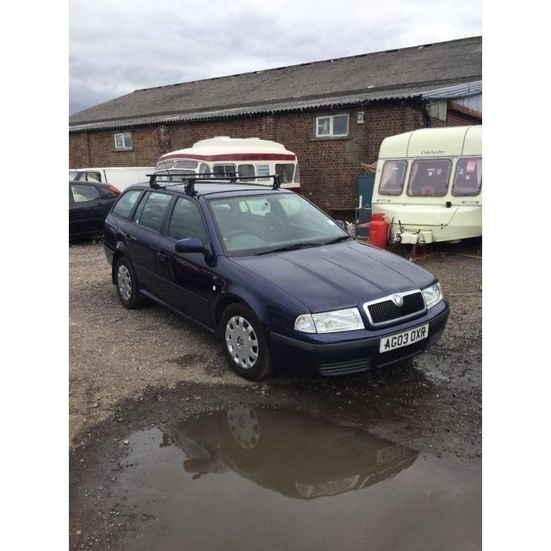 2003 soda Octavia estate car good driving car ideal cheap runabout drives really well px welcome