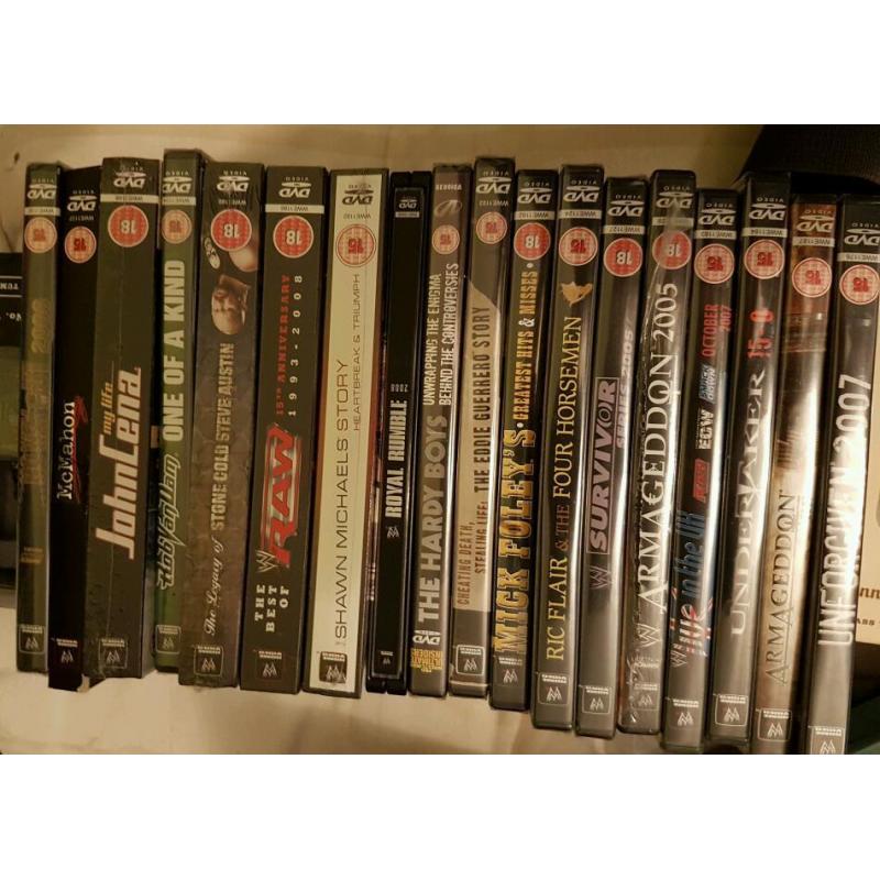 WWE DVDS