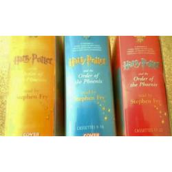 TWO FULL COLLECTABLE SETS OF HARRY POTTER AUDIOBOOKS' VGC