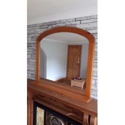 Over Mantle Mirror.