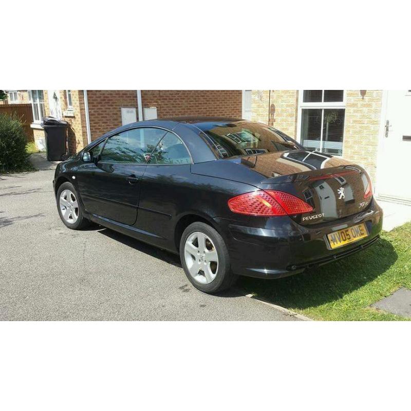 Peugeot 307cc 2 ltr black