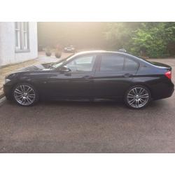 BMW 330d F30 New Model M Sport, 2012, Black, FSH, 19"Alloys in Perfect Cond, Full Leather, VGC