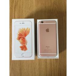 iPhone 6s unlocked brand new condition rose gold