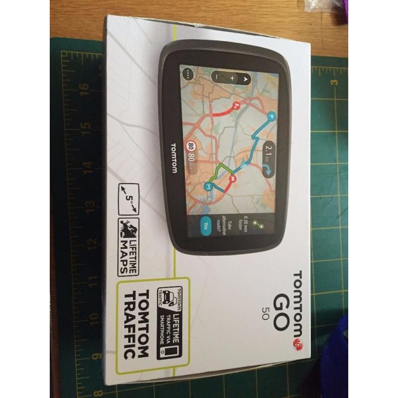 TomTom GO 50 SatNav - Navigation