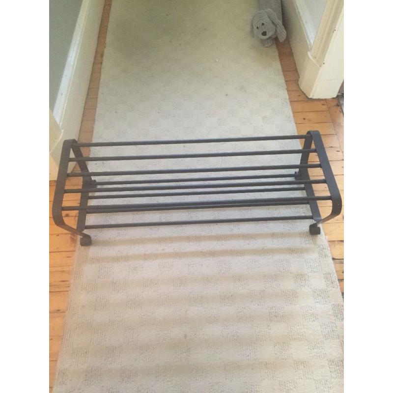 Black Ikea Shoe Rack for sale