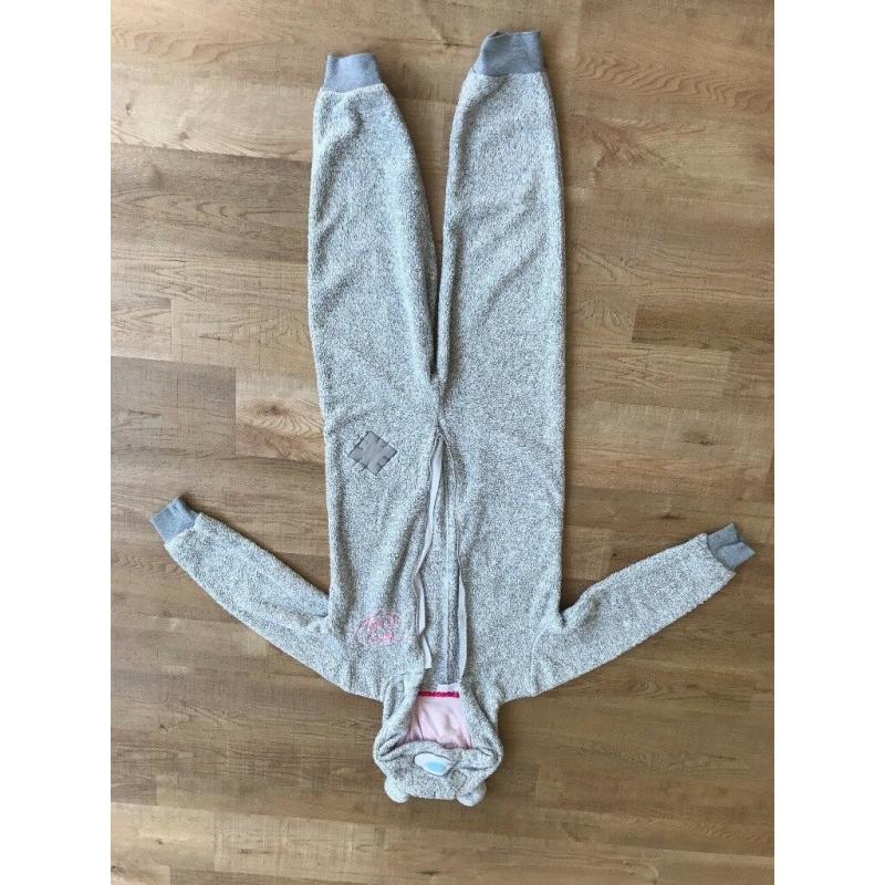 Grey Tatty Teddy Onesie - Age 9-10