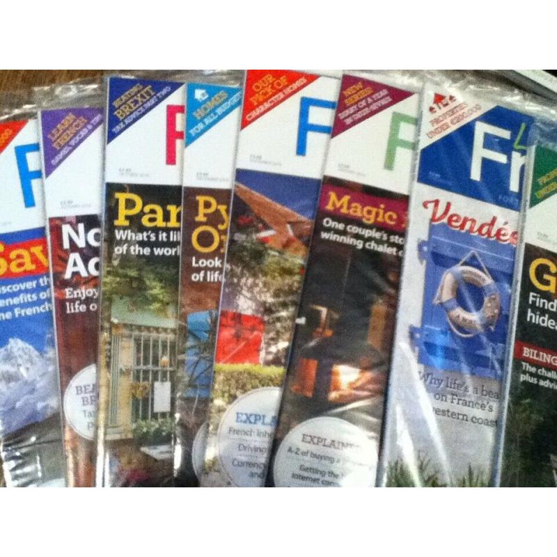 Living France Magazines X15 New Sealed.