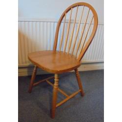 Single Stick Back Windsor Kitchen or Dining Chair