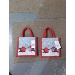 Christmas lunch bags