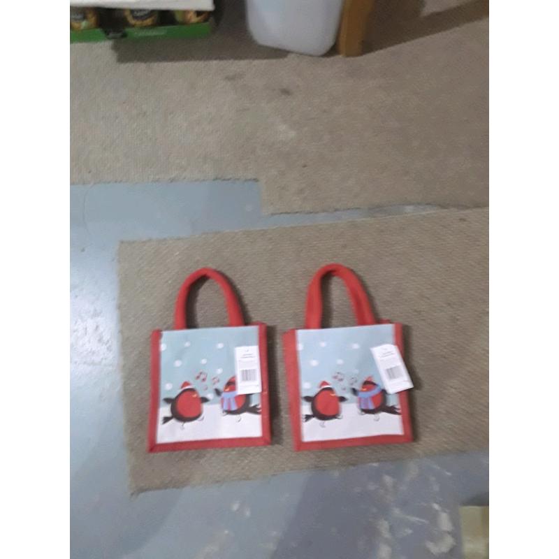 Christmas lunch bags