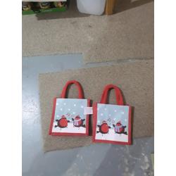 Christmas lunch bags