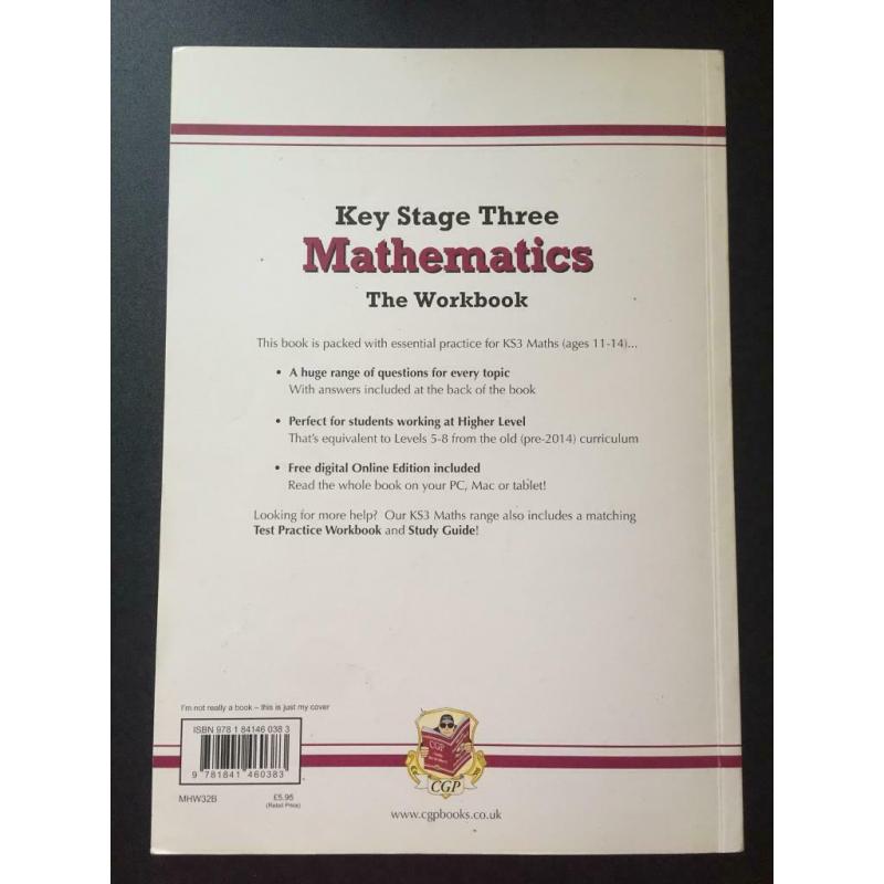 Key stage 3 Maths book