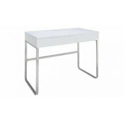 Home Sammy 2 Drawer Desk - White Gloss No465/0391