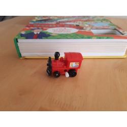 Usborne Interactive Book with wind up working train amd multiple pages of tracks to play on.