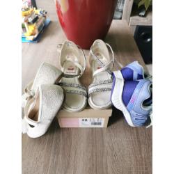 Girls sandals, ballet shoes and trainers