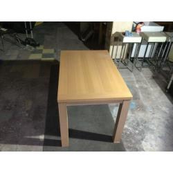 Wooden dining table