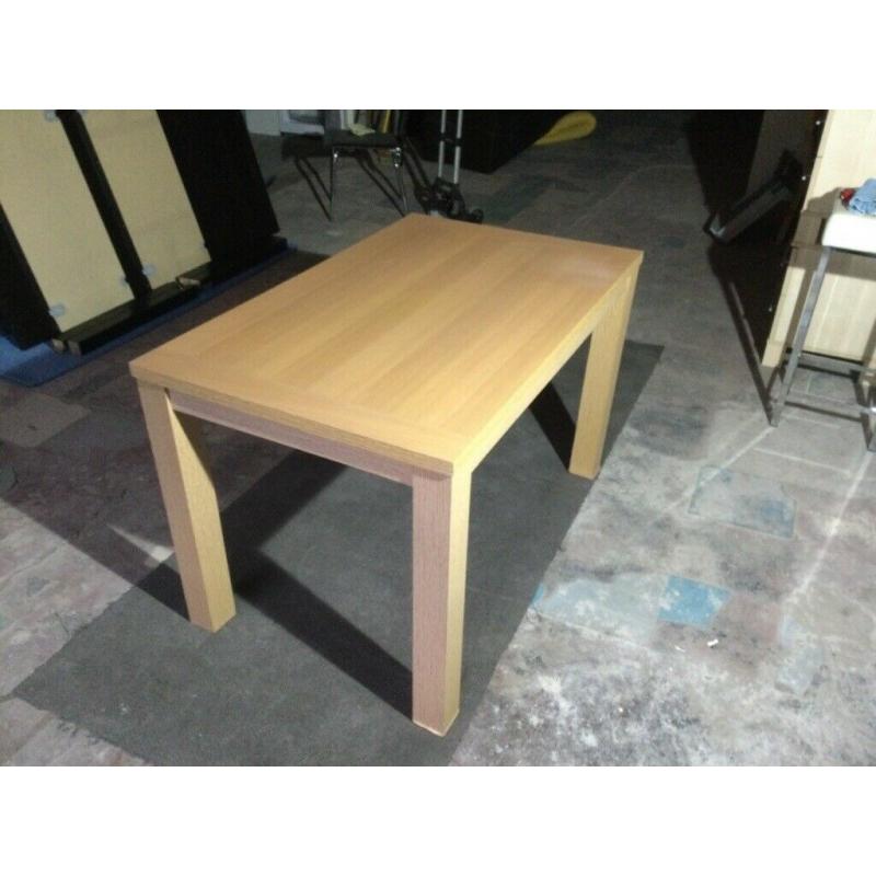 Wooden dining table