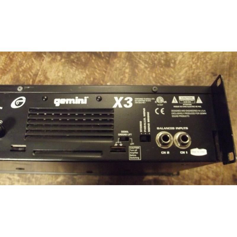 Gemini power amplifier for sale