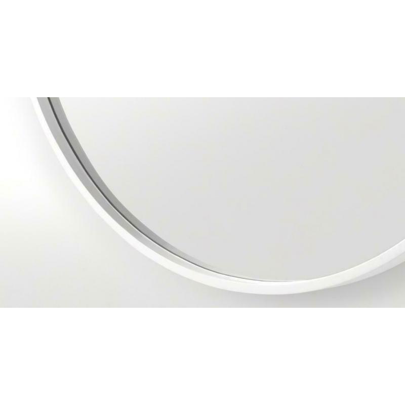 MADE - MADE Essentials Bex Large Round Mirror 76cm, White - RRP: ?99